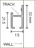Standard track profile size116