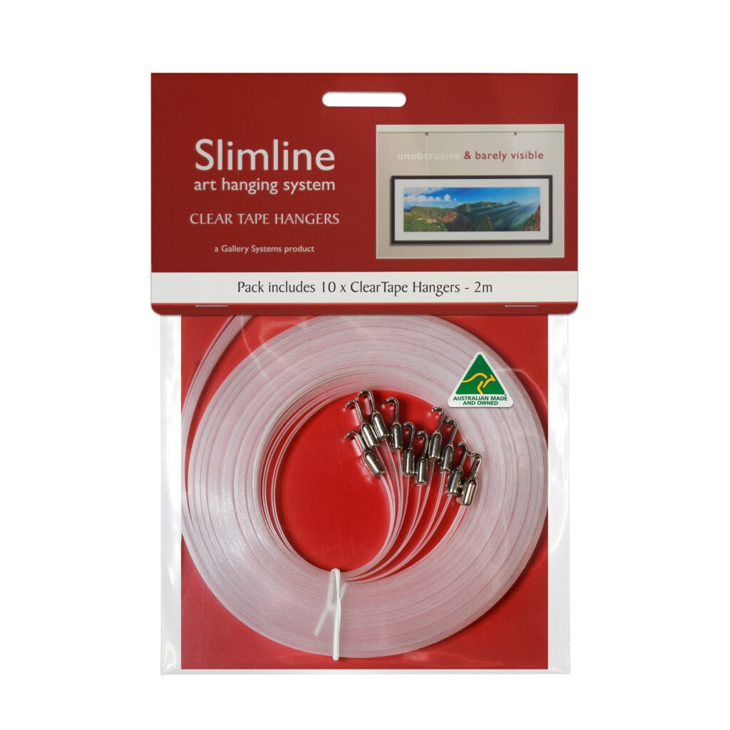 Slimline ClearTape Hangers 2400