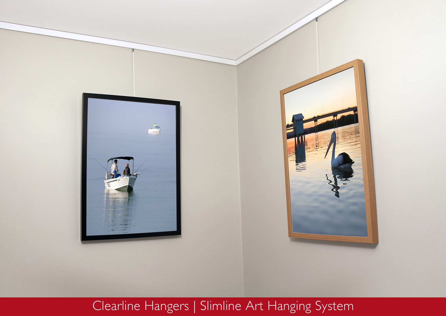Slimline System clearline hangers