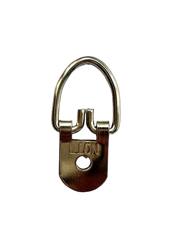 Large one hole "D" ring